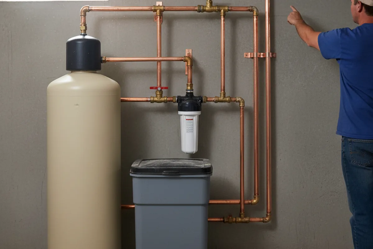 Whole-house water treatment system installed in Young America